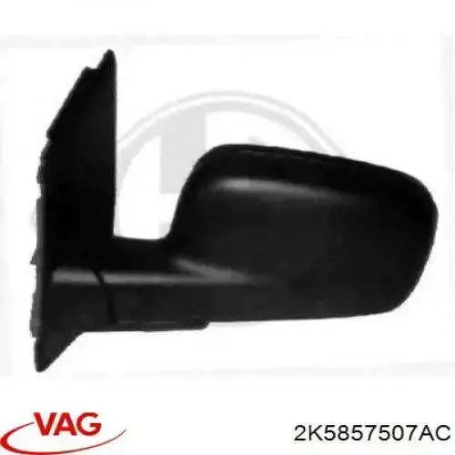 Купить 2K5857507AC VAG Наружное зеркало левое