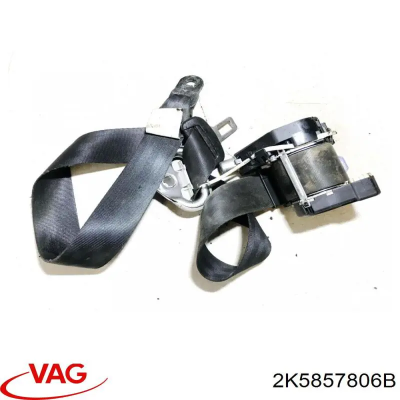 2K5857806BRYV VAG Ремень безопасности передний правый