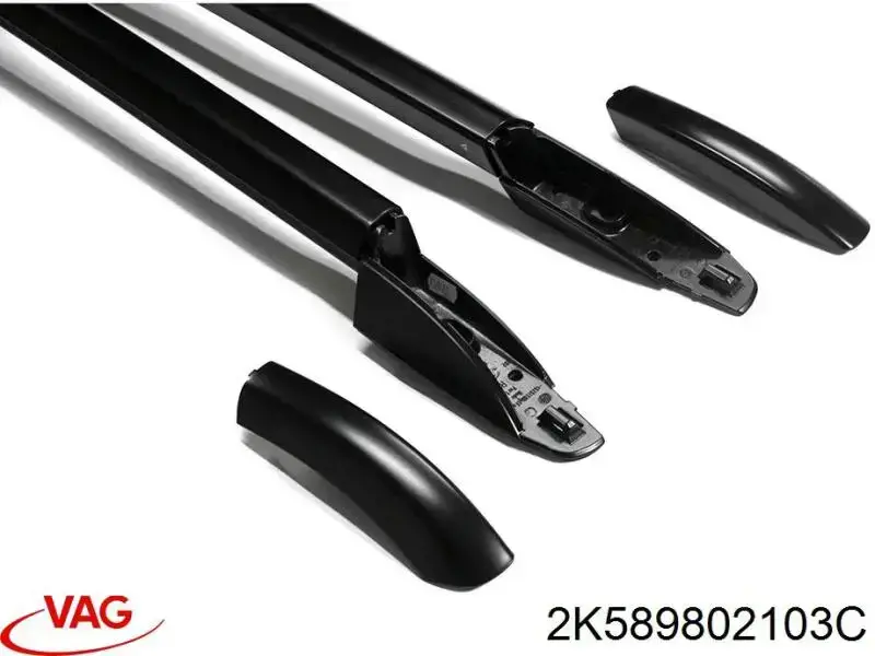 Рейлинг крыши, комплект VAG 2K589802103C цена, от 560.13 USD
