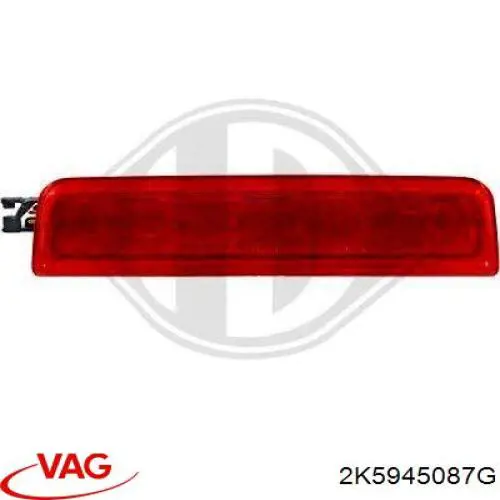 Фонарь сигнала торможения VAG 2K5945087G цена, от 85.92 USD