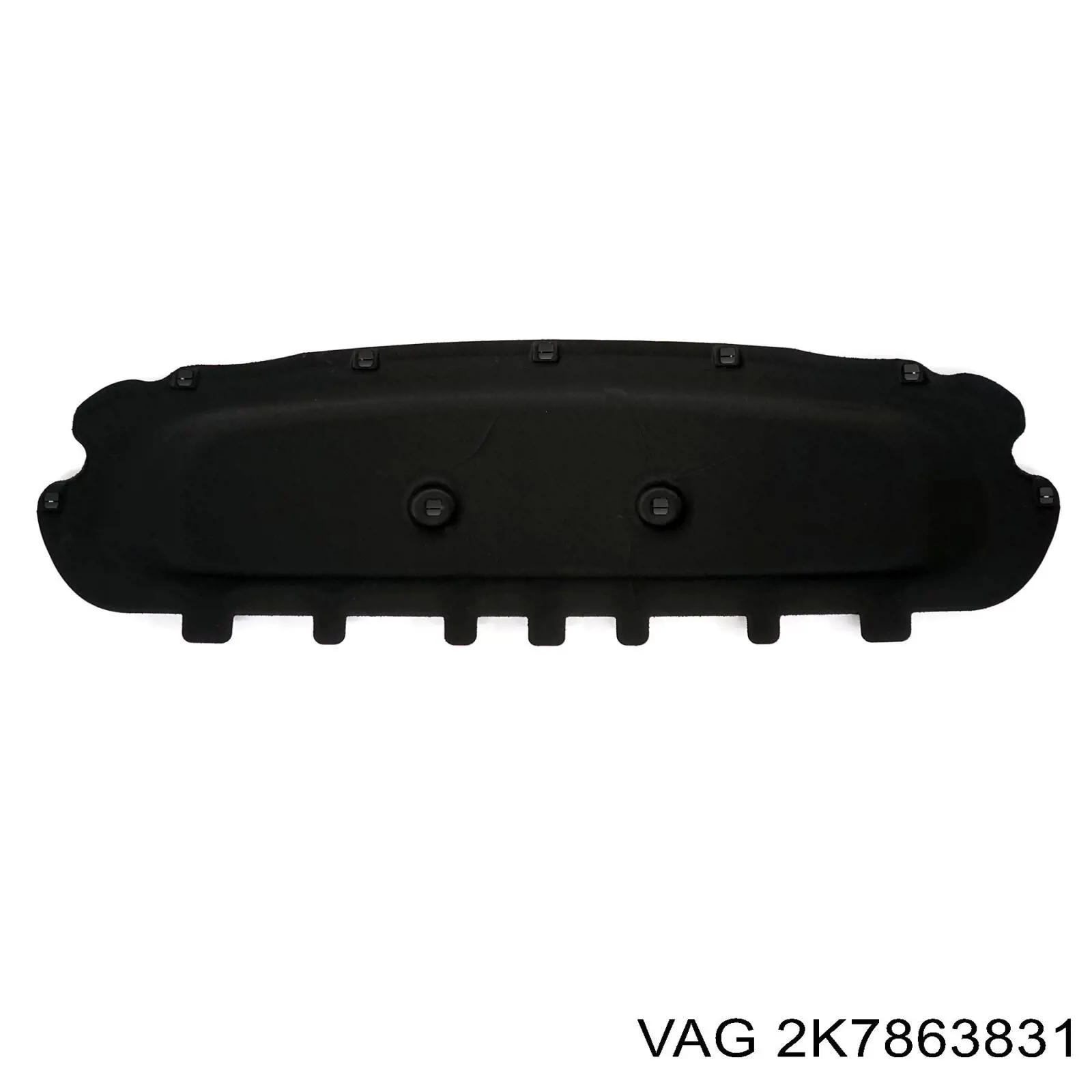 Обшивка капота VAG 2K7863831 цена, от 18.67 USD