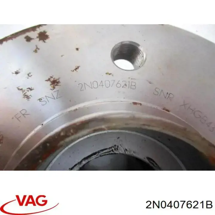 Ступицы передних колес VAG 2N0407621B цена, от 103.97 USD