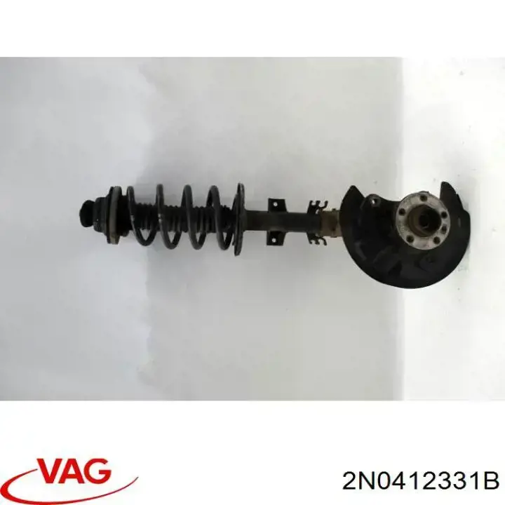 Опора стойки амортизатора переднего VAG 2N0412331B цена, от 30.73 USD