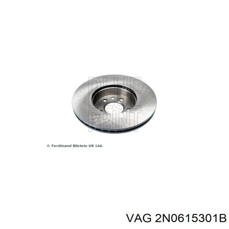 Передний тормозной диск Jurid/Bendix 563749JC1