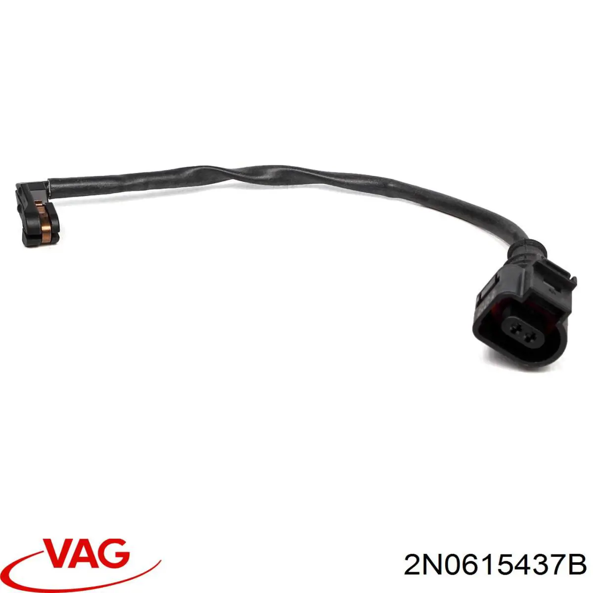 2N0615437B VAG sensor dianteiro de desgaste das sapatas do freio