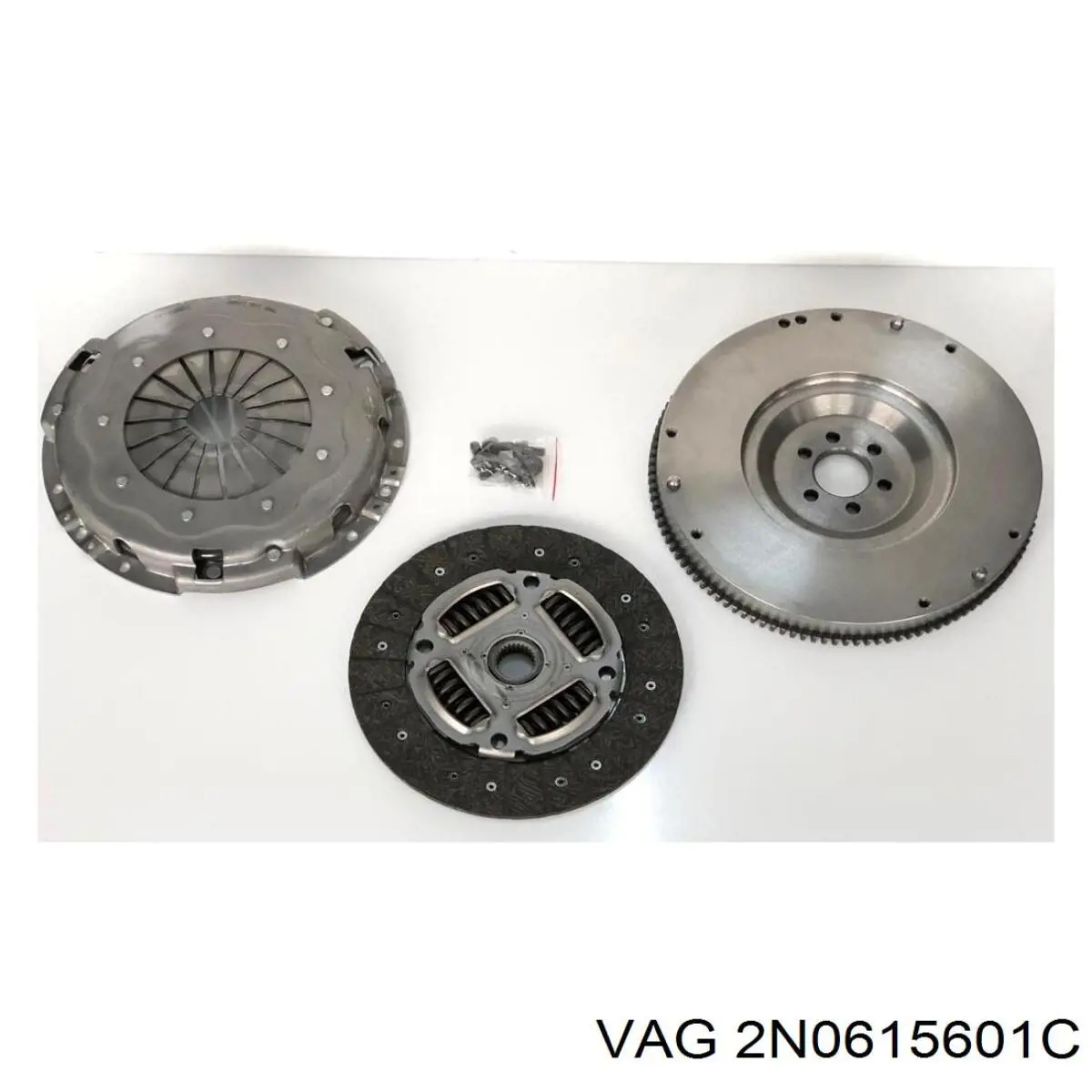Купить 2N0615601C VAG Диск тормозной задний