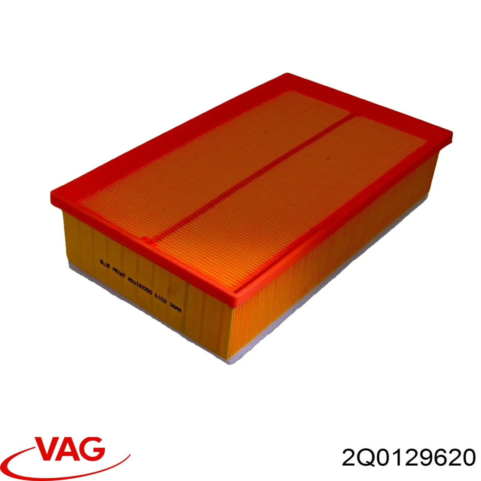 2Q0129620 VAG Воздушный фильтр двигателя