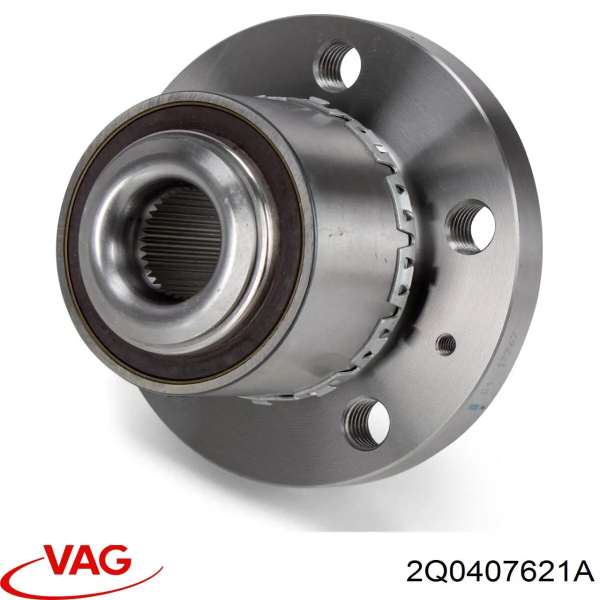 Cubo de rueda delantero 2Q0407621A VAG/Audi