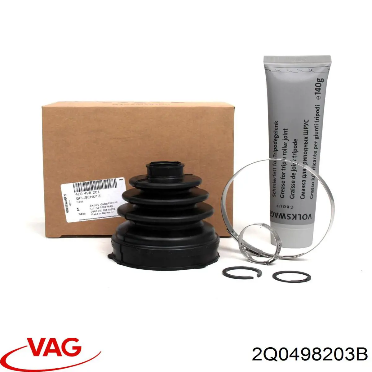 Чехол шруса VAG 2Q0498203B цена, от 26.99 USD