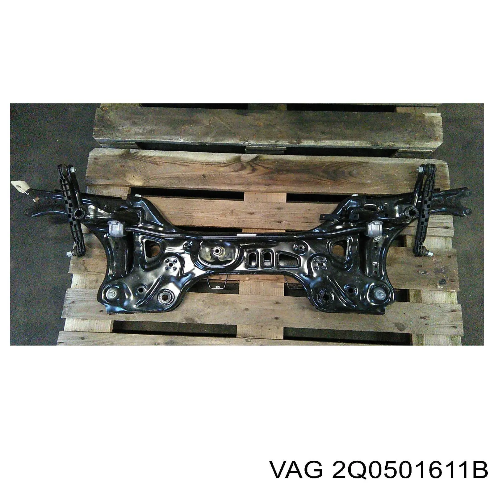 2Q0501611B VAG Ступица задняя
