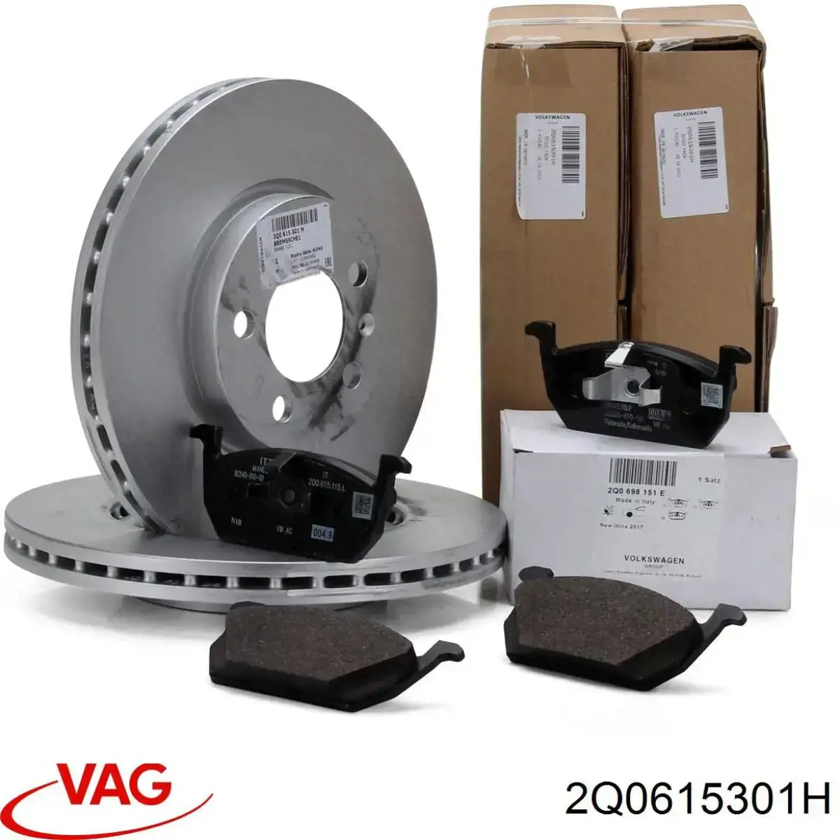 8DD355132891 HELLA Диск тормозной передний