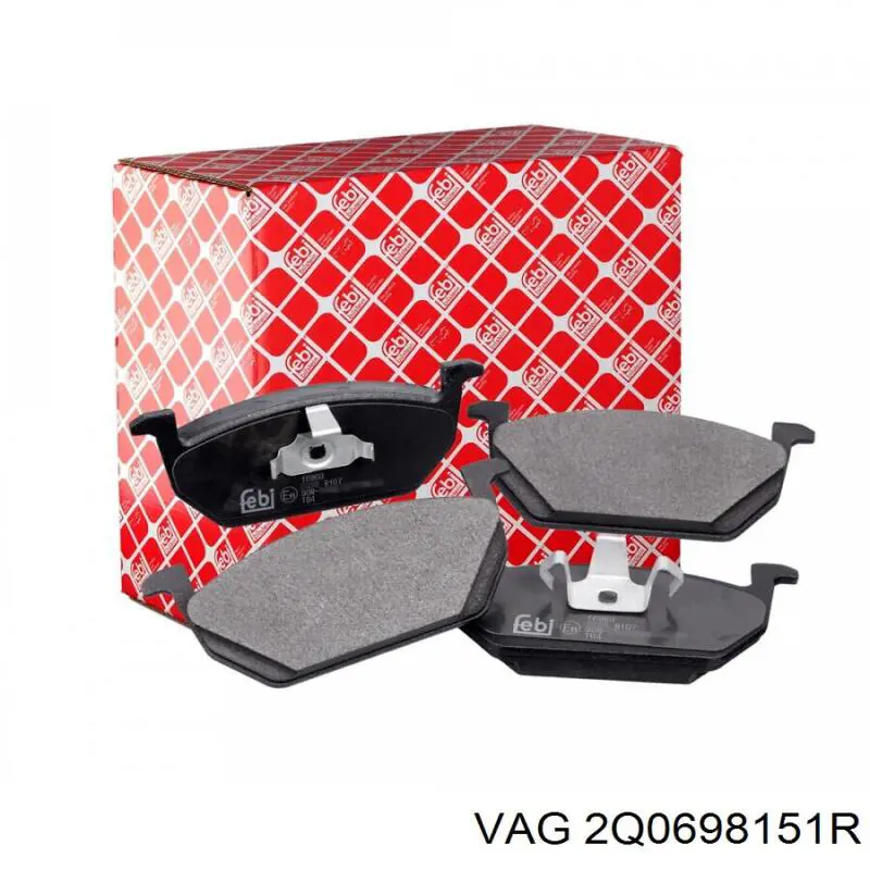 Колодки VAG 2Q0698151R цена, от 31.28 USD