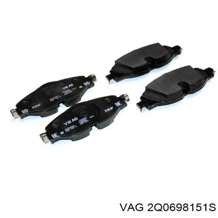 Колодки VAG 2Q0698151S цена, от 32.34 USD