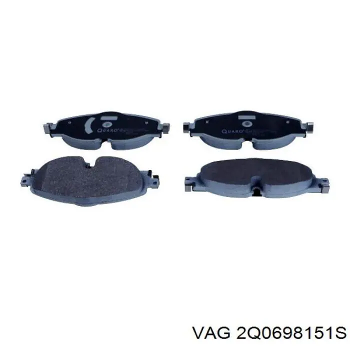 Купить 2Q0698151S VAG Колодки тормозные