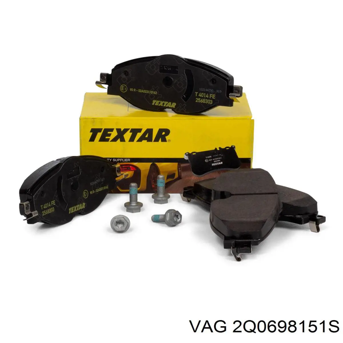2Q0698151S VAG Колодки передние