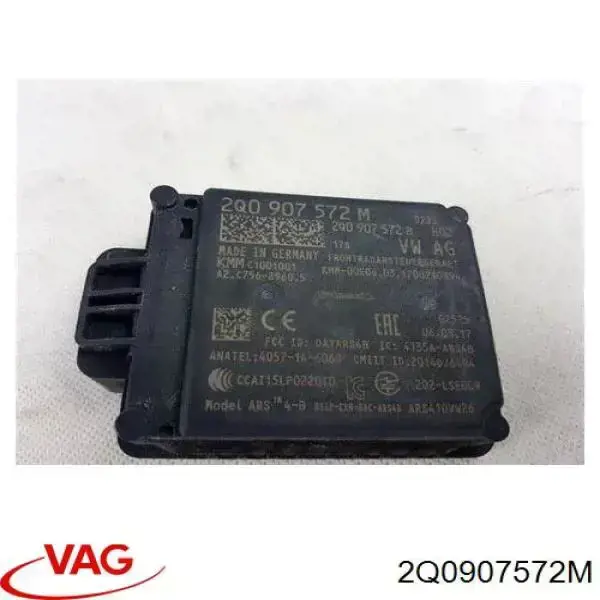2Q0907572G VAG Радарный датчик дистанции