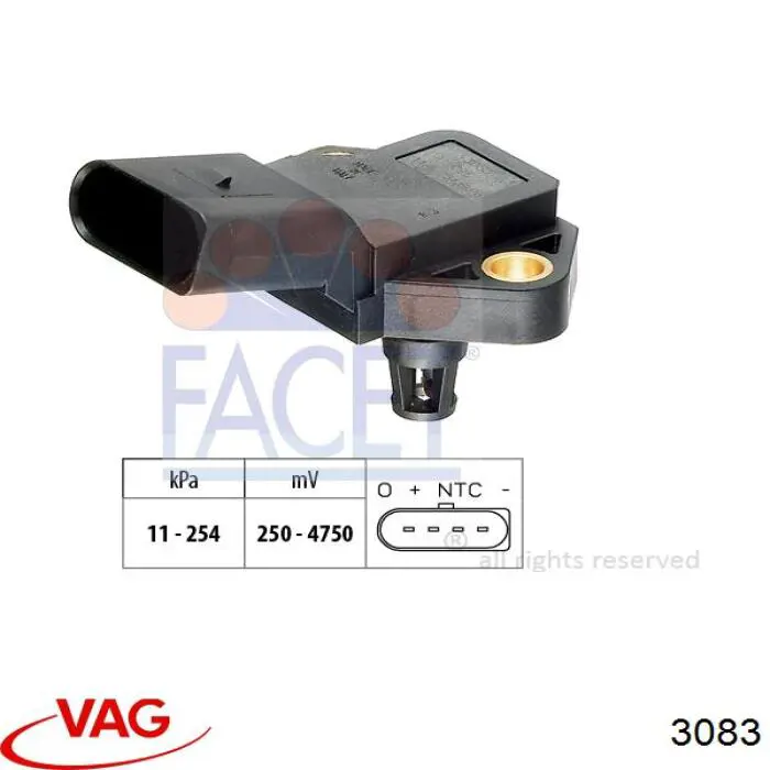  VAG 3083 цена, от 125.38 USD