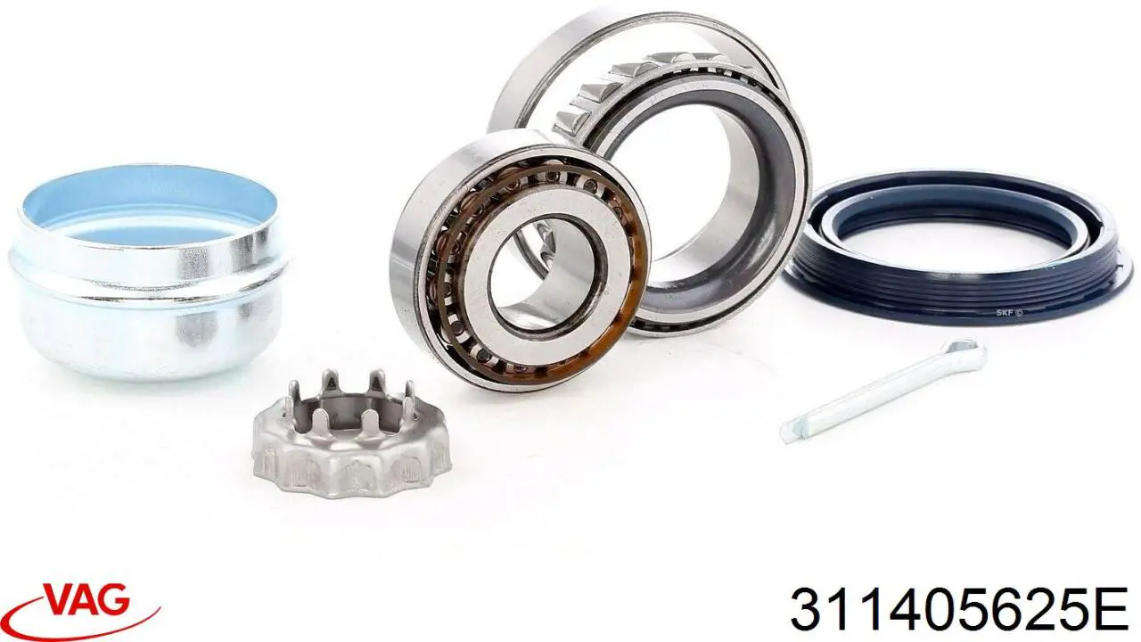 Подшипник ступицы задней внутренний VAG 311405625E цена, от 6.51 USD