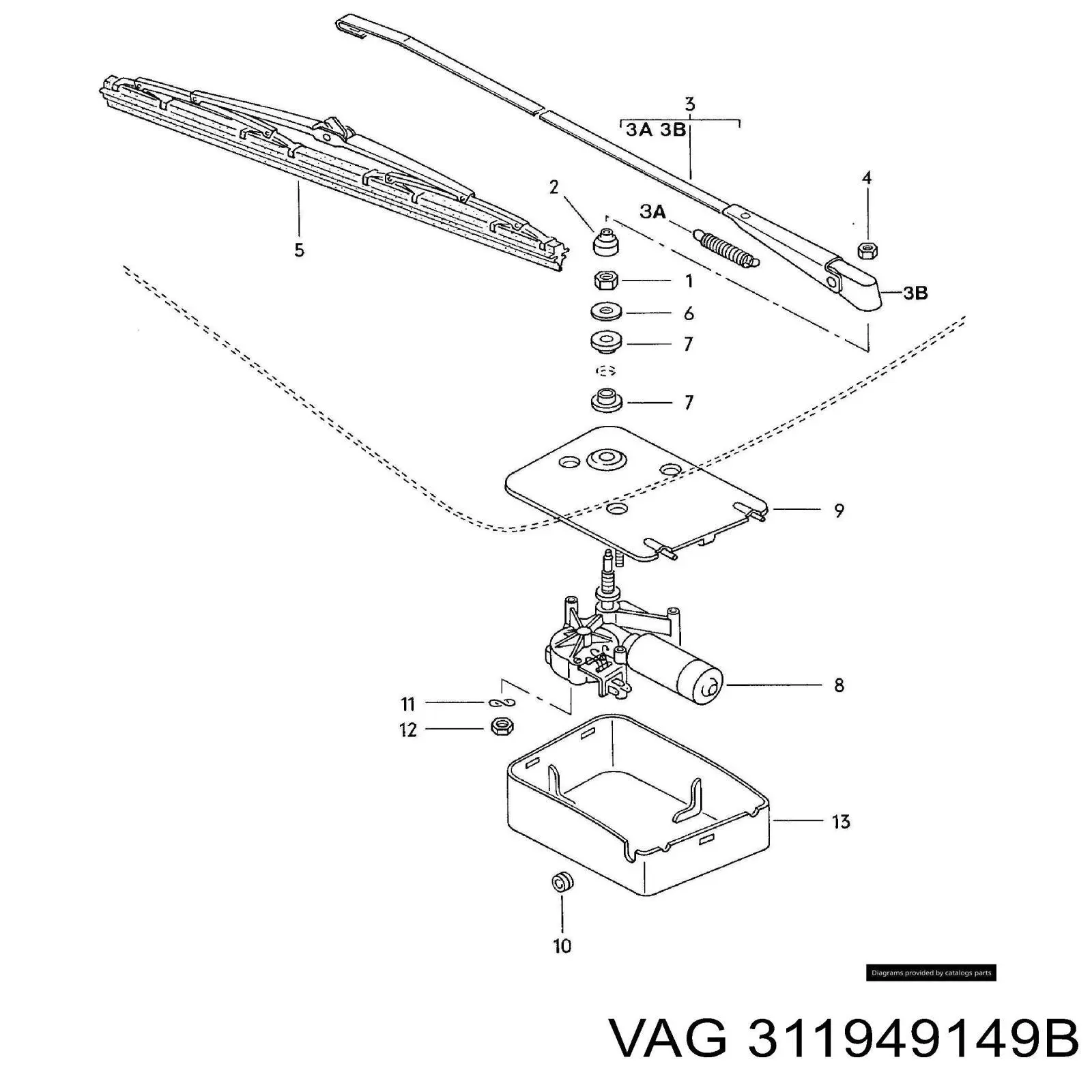  VAG 311949149B цена, от 2.16 USD