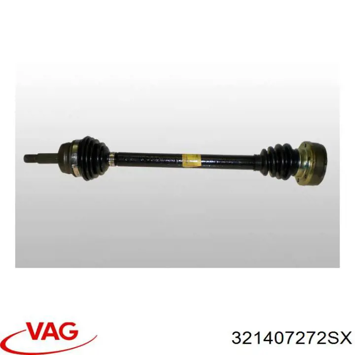 321407272SX VAG Полуось передняя, правая