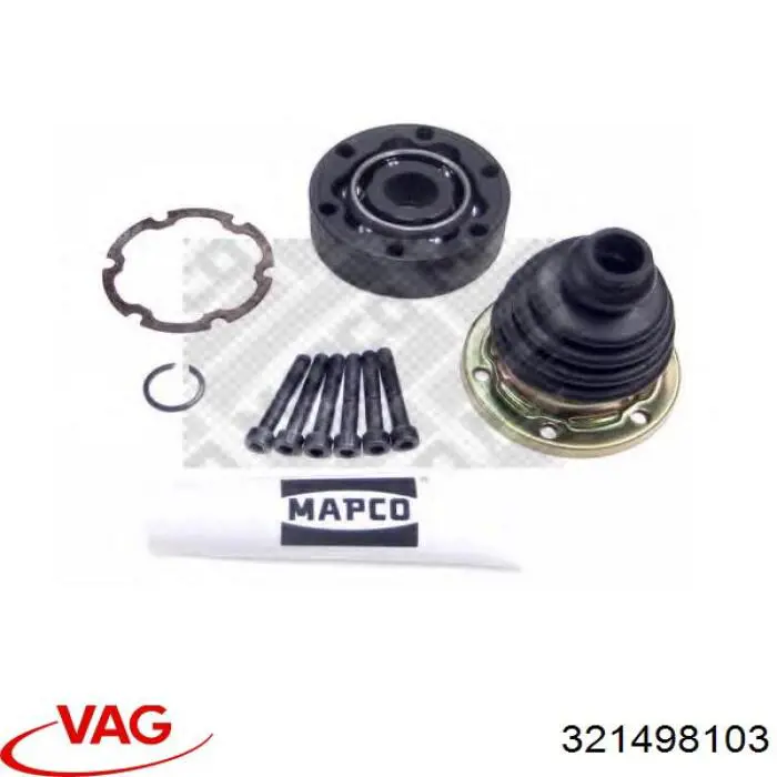 Внутренняя граната VAG 321498103