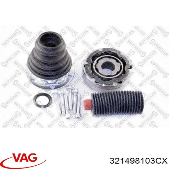 ШРУС внутренний правый 321498103CX VAG