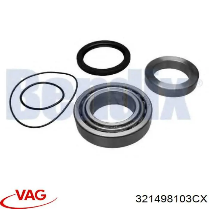 Купить 321498103CX VAG Шарнир угловых скоростей передний правый