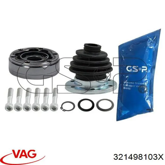 Купить 321498103X VAG ШРУС внутренний