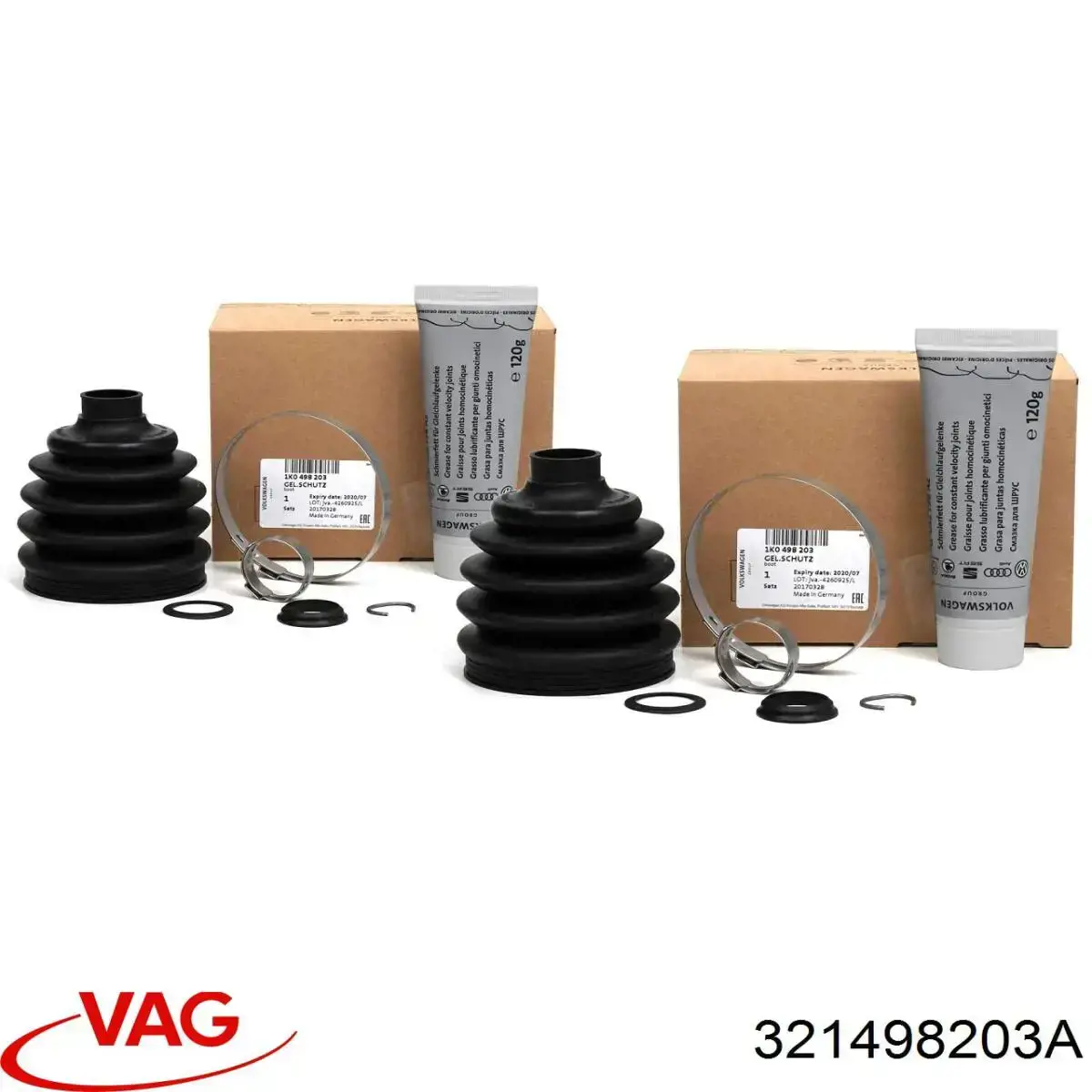 Пыльник ШРУСа наружный 321498203A VAG