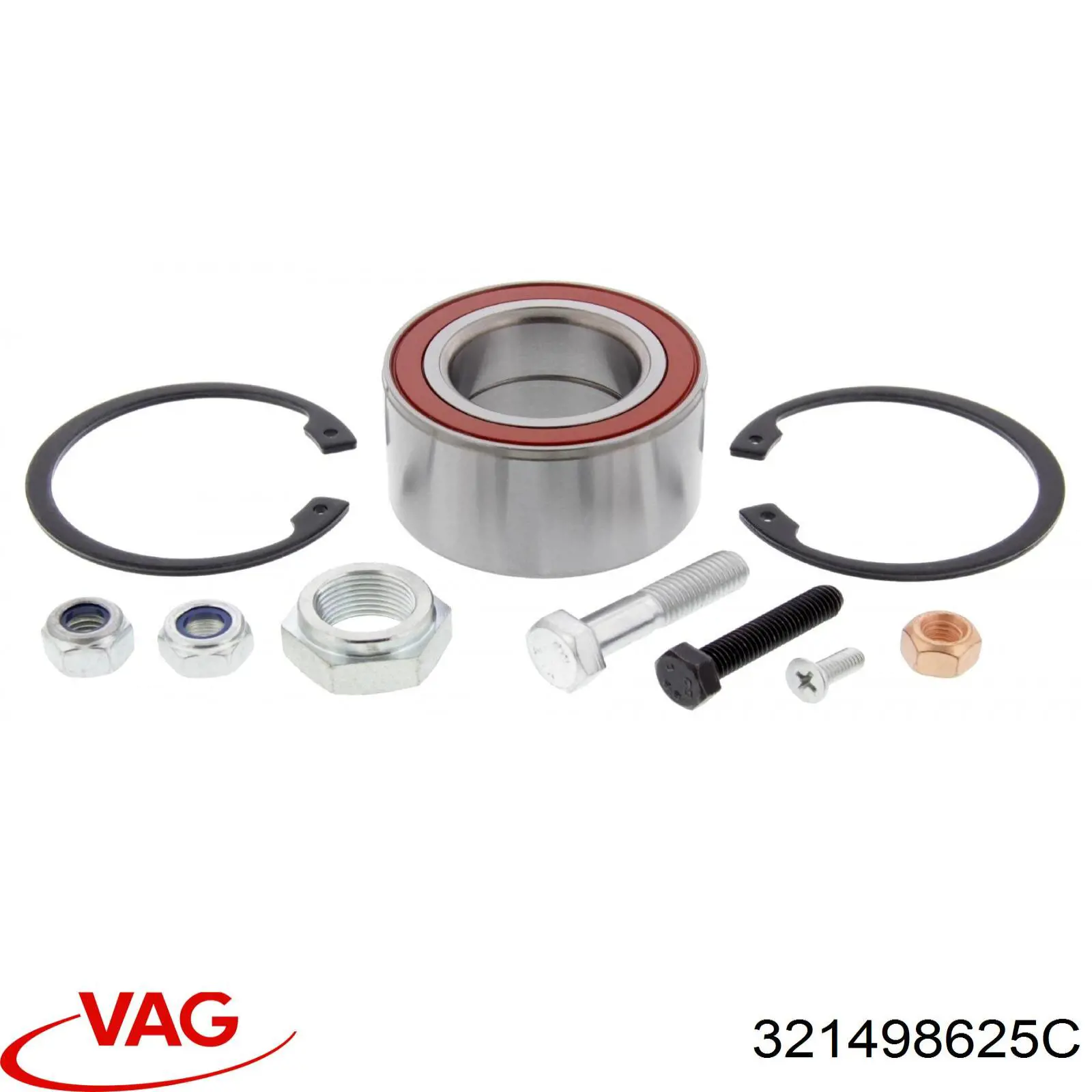 Подшипник ступицы пер/зад VAG 321498625C цена, от 11.30 USD
