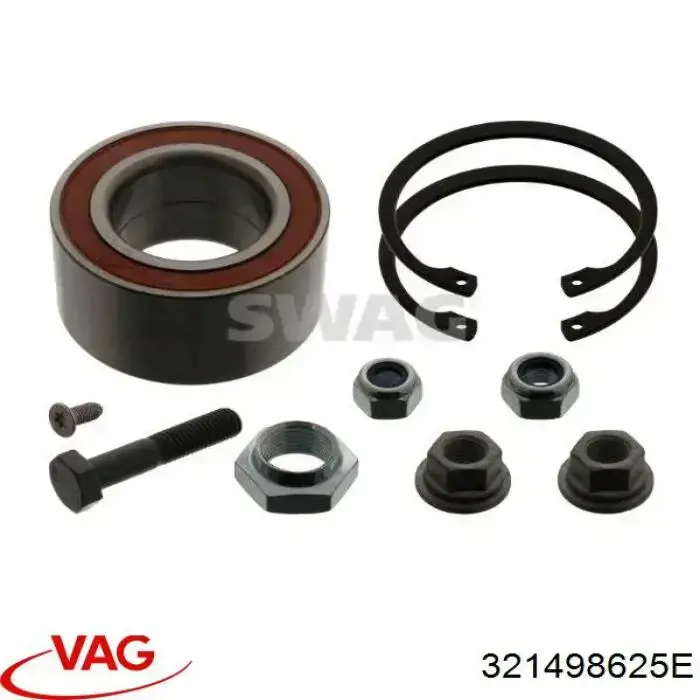 Купить 321498625E VAG Подшипник ступицы передней/задней