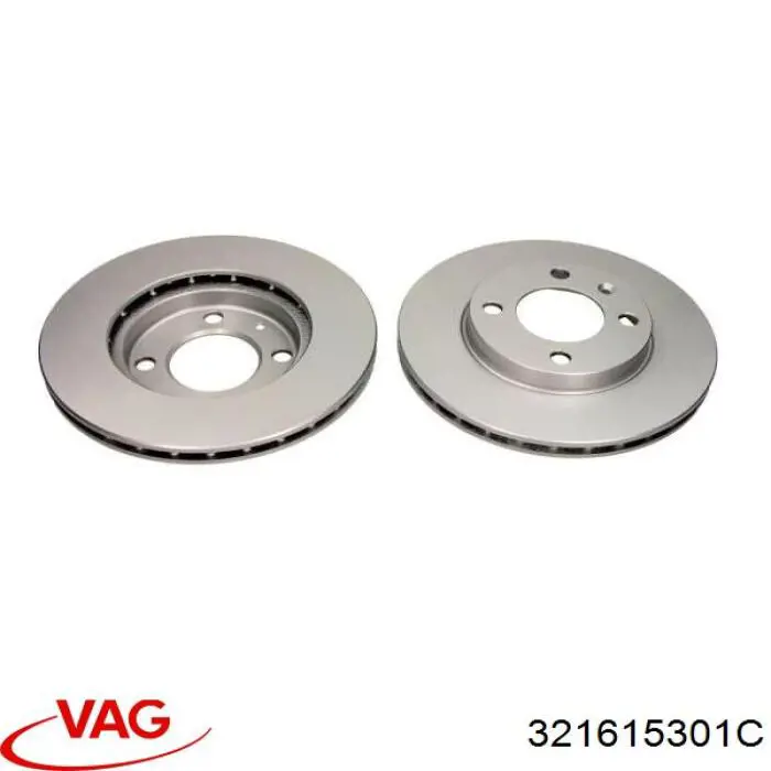 Тормоз дисковый передний VAG 321615301C цена, от 19.02 USD
