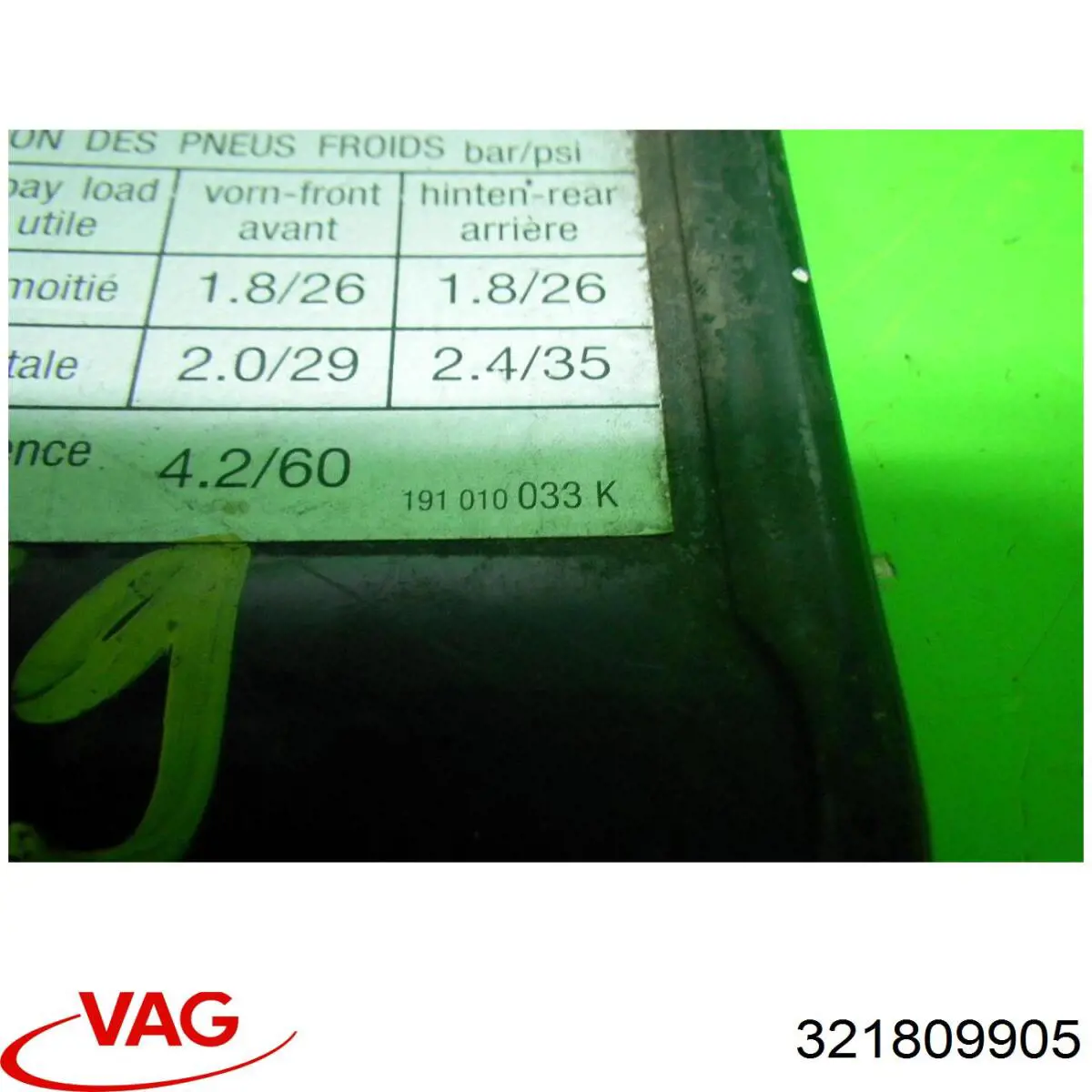  Alcapão do tanque de combustível Volkswagen Jetta II sedan (19E, 1G2, 165, 167) (1983 - 1992) II