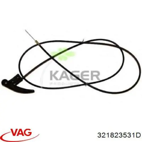 135936 Hart Трос открытия капота