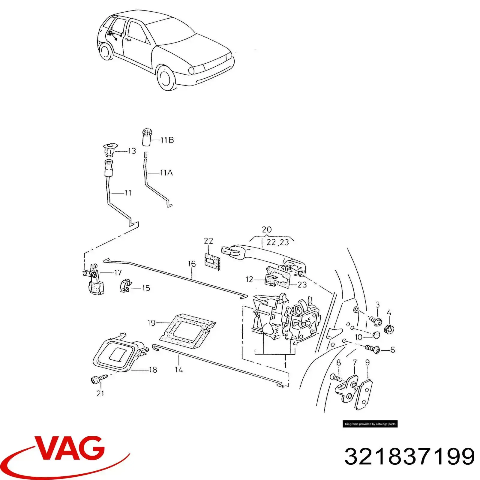 Купить 321837199 VAG 