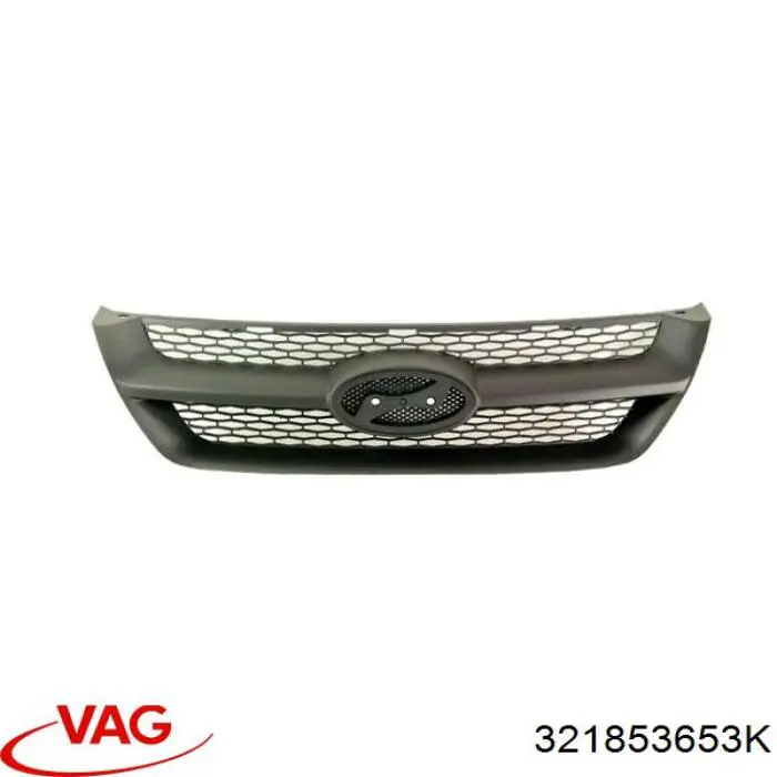 Облицовка радиатора Volkswagen Passat B2 универсал (32B) (1980 - 1988) цена, от 9.32 USD