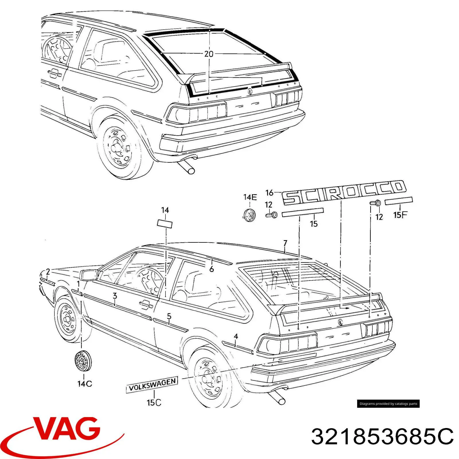 Купить 321853685C VAG 