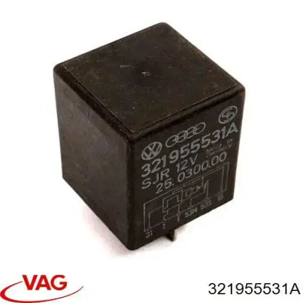 Relê de controlo de limpador pára-brisas VAG 321955531A preço, a partir de 17,79 USD