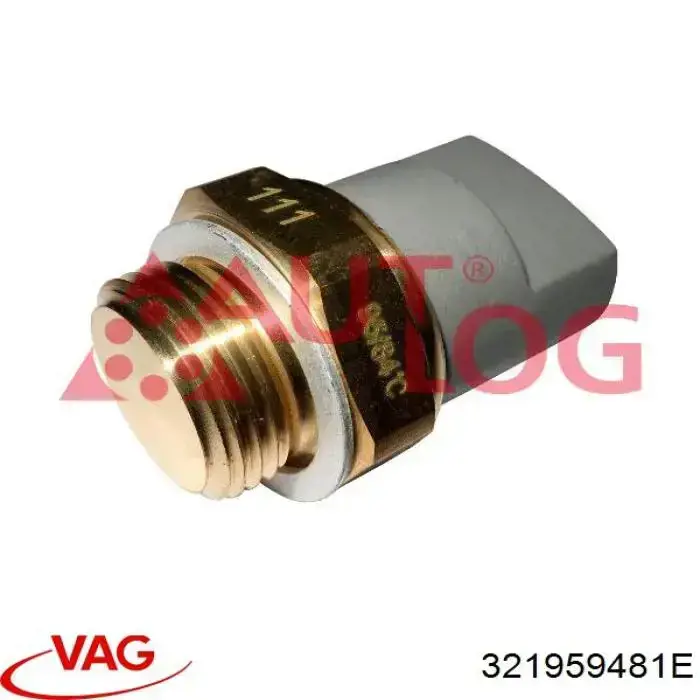 321959481E VAG датчик температуры охлаждающей жидкости (включения вентилятора радиатора)