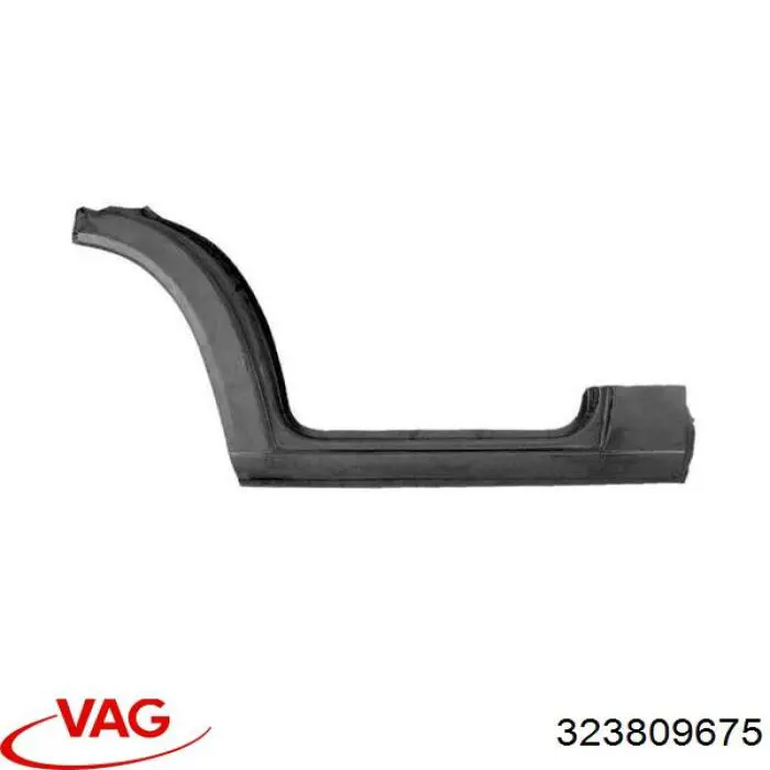 Порог внешний левый 323809675 VAG