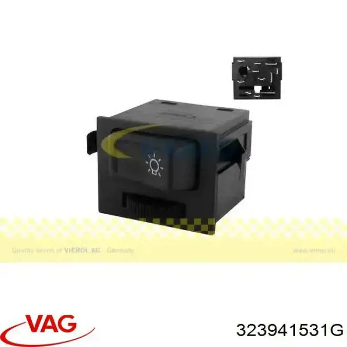 Купить 323941531G VAG Переключатель света фар на "торпедо"