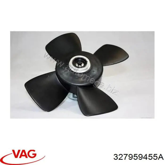 327959455A VAG электровентилятор охлаждения в сборе (мотор+крыльчатка)