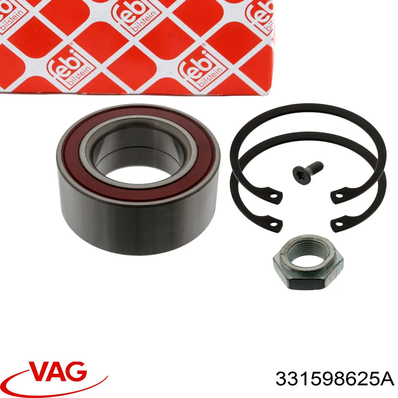 Задний подшипник VAG 331598625A