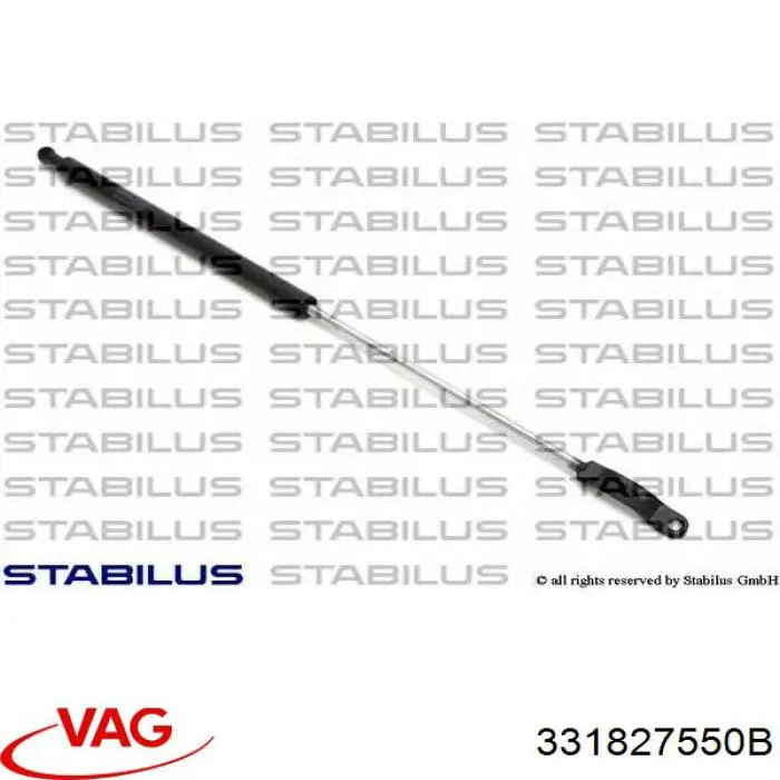Амортизатор задней двери VAG 331827550B цена, от 412.33 UAH
