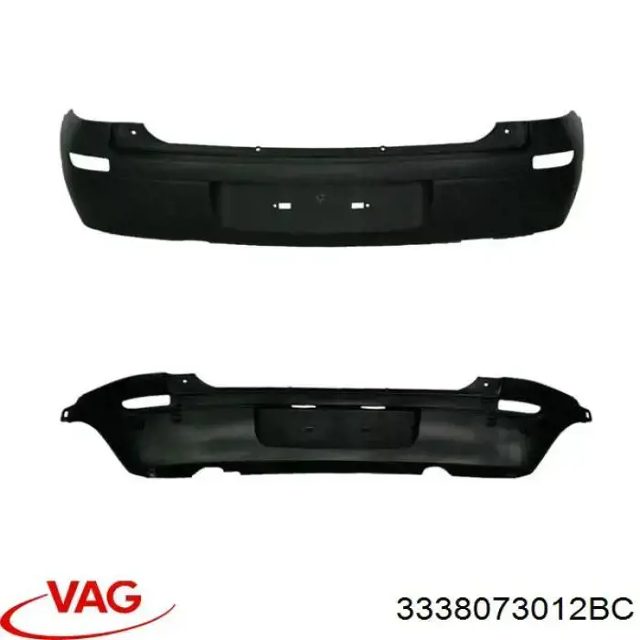  Задний бампер Volkswagen Passat 