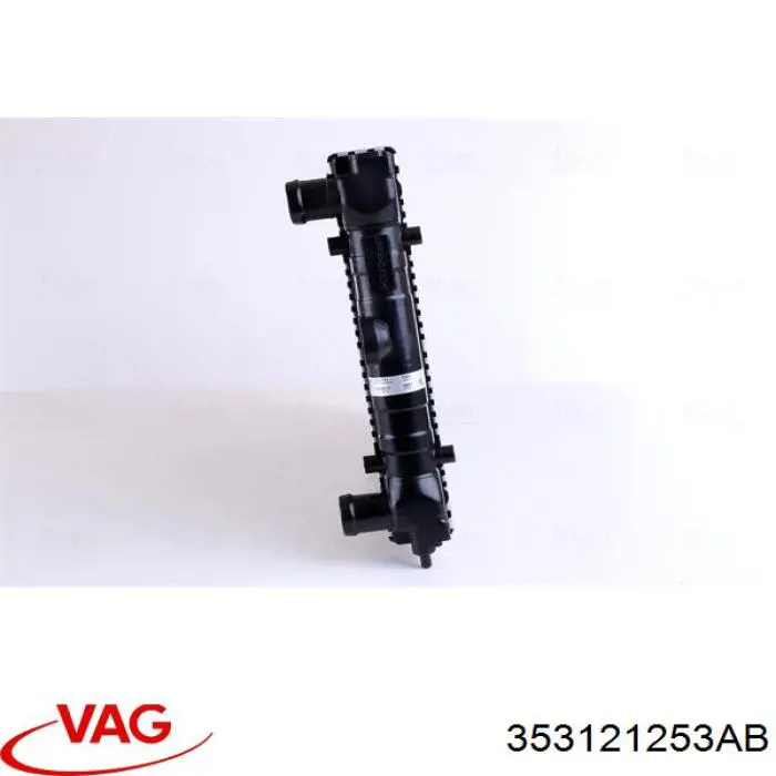 Радиатор охлаждения двигателя VAG 353121253AB цена, от 39.70 USD