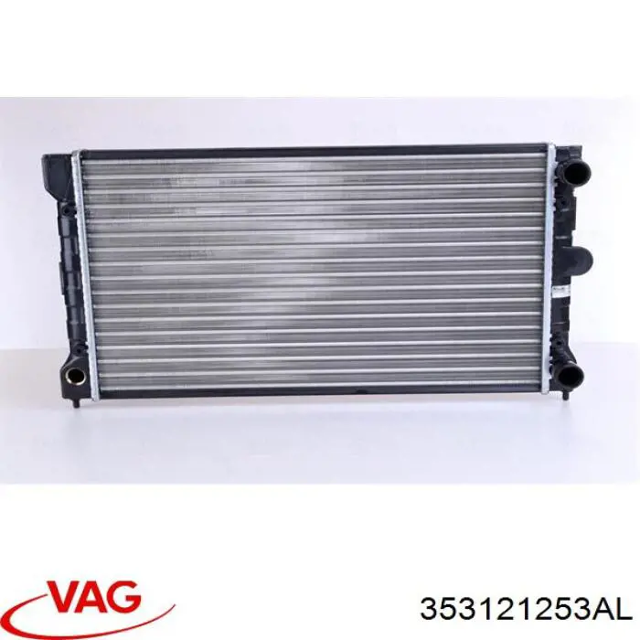 353121253AL VAG радиатор