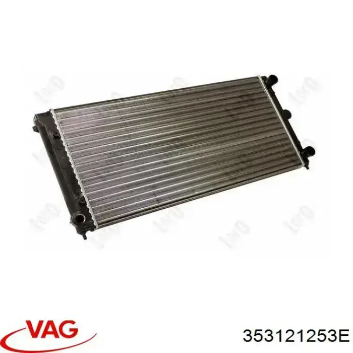 Радиатор охлаждения двигателя VAG 353121253E цена, от 43.60 USD