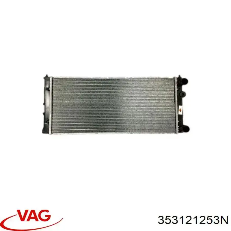 Радиатор охлаждения двигателя VAG 353121253N цена, от 44.73 USD