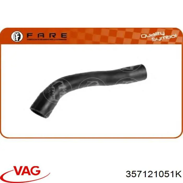 Шланг радиатора, нижний VAG 357121051K цена, от 5.33 USD